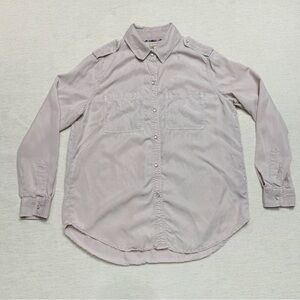 Anthropologie Holding Horses Women’s Button Down Top Long Sleeve Light Mauve XS